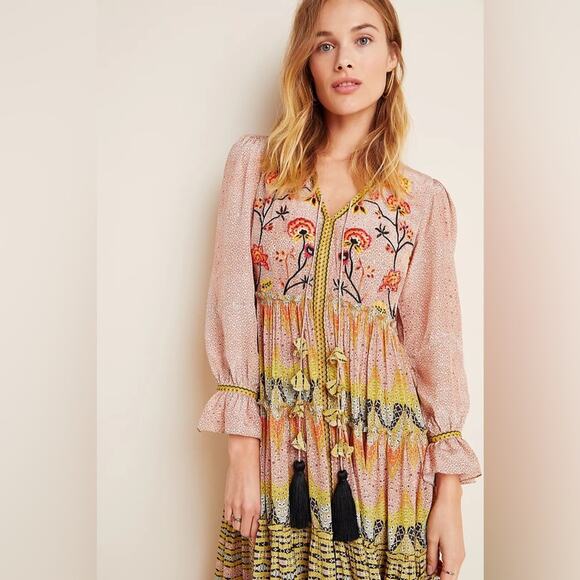 Anthropologie Maxi Dress - Picture 3 of 9